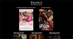 Desktop Screenshot of newart.be